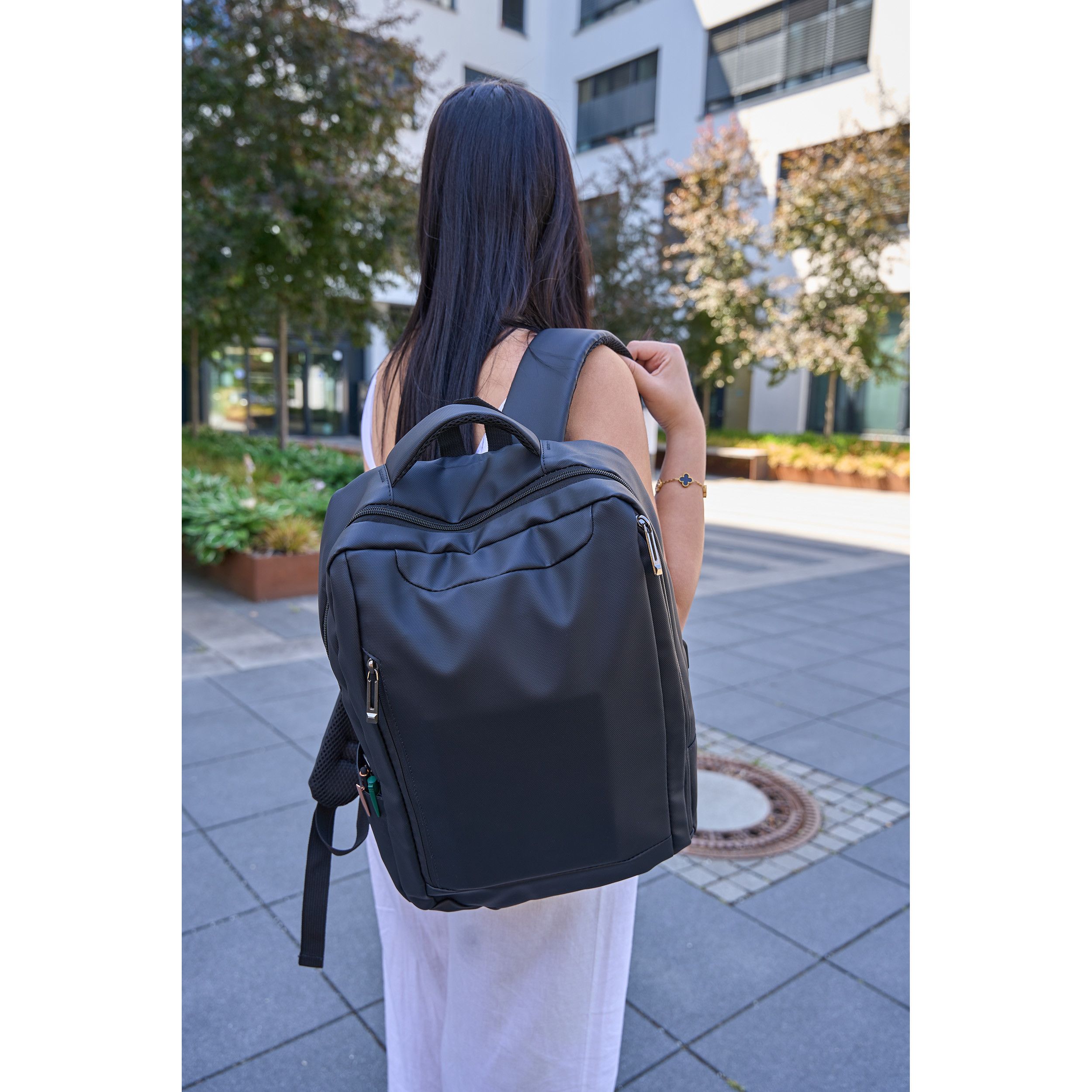 Laptoprucksack Parma - schwarz-93