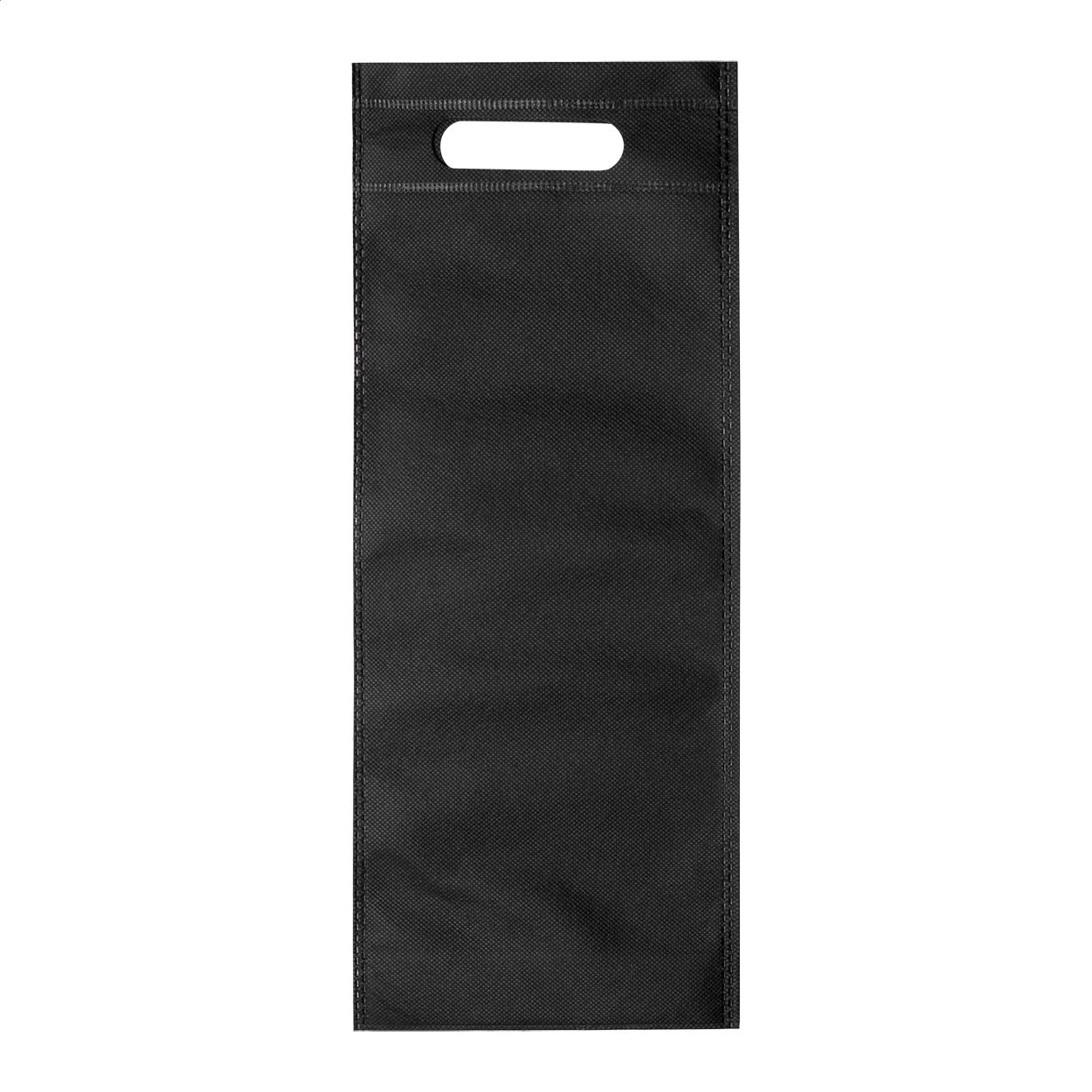 Flaschen-Geschenktasche Varien - schwarz-637