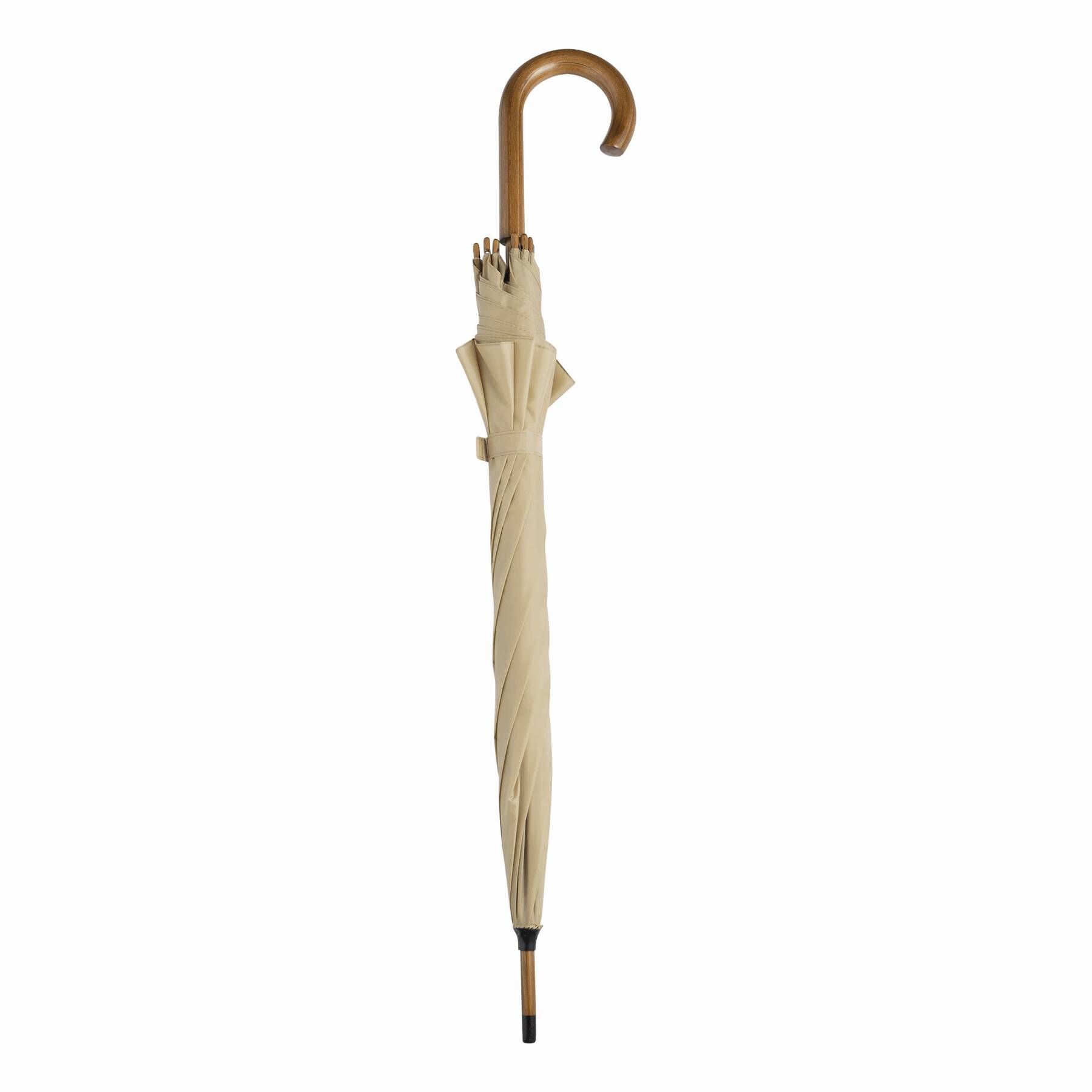 Automatik-Holzstockschirm BOOGIE - beige-489