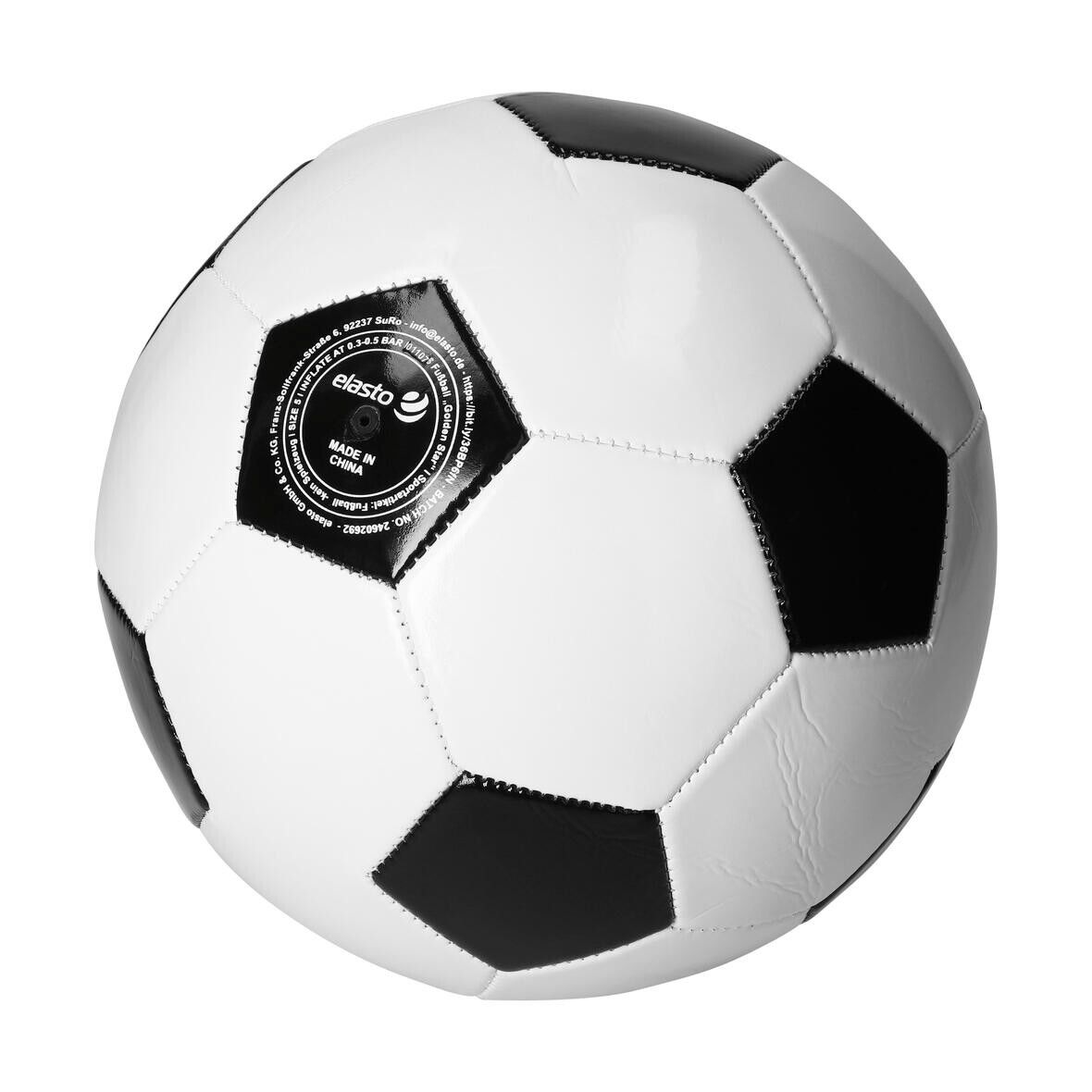 Fußball Classico - weiß - schwarz-486