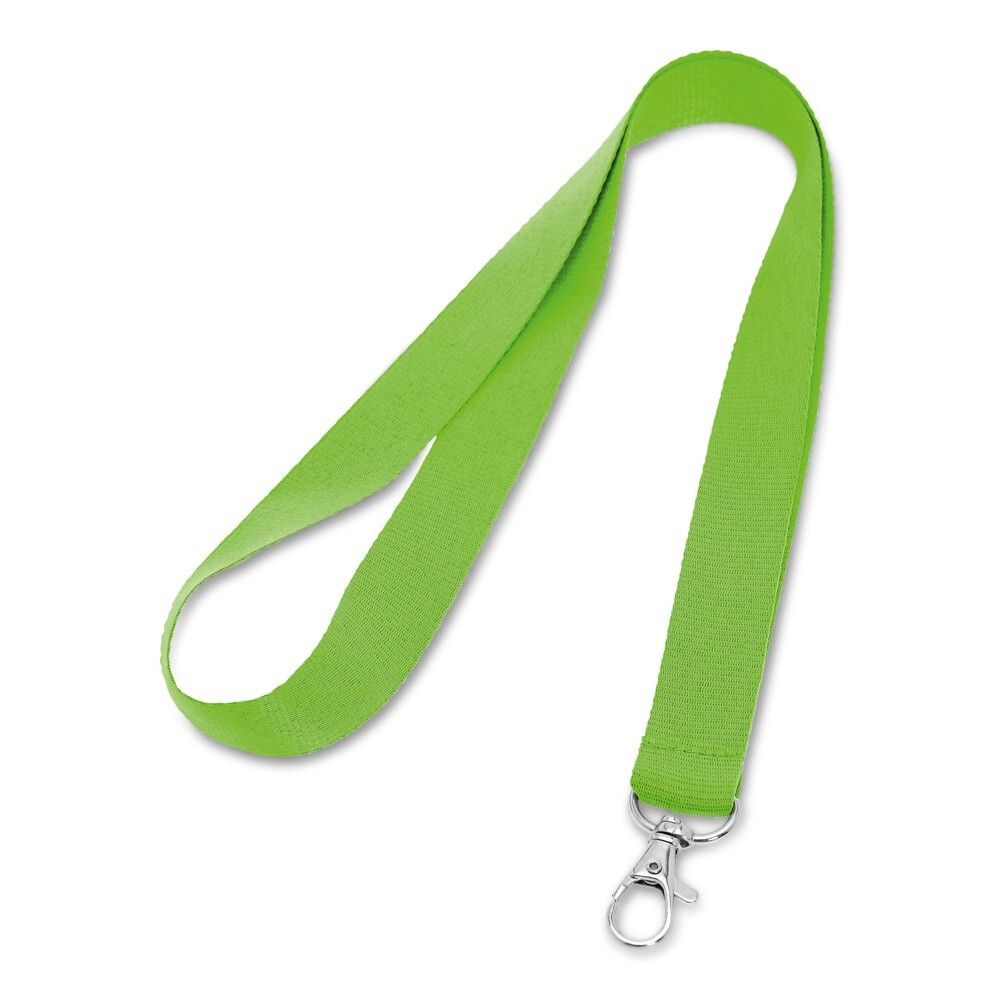 LARIAT Lanyard aus Polyester mit 20mm Breite - hellgrün-734