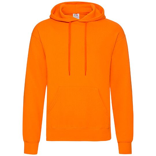 Classic Hooded Sweat - orange-74