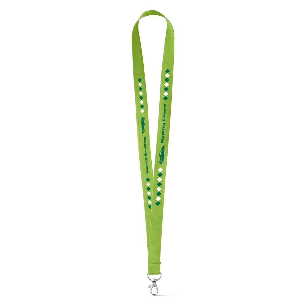 LARIAT Lanyard aus Polyester mit 20mm Breite - gelb-74
