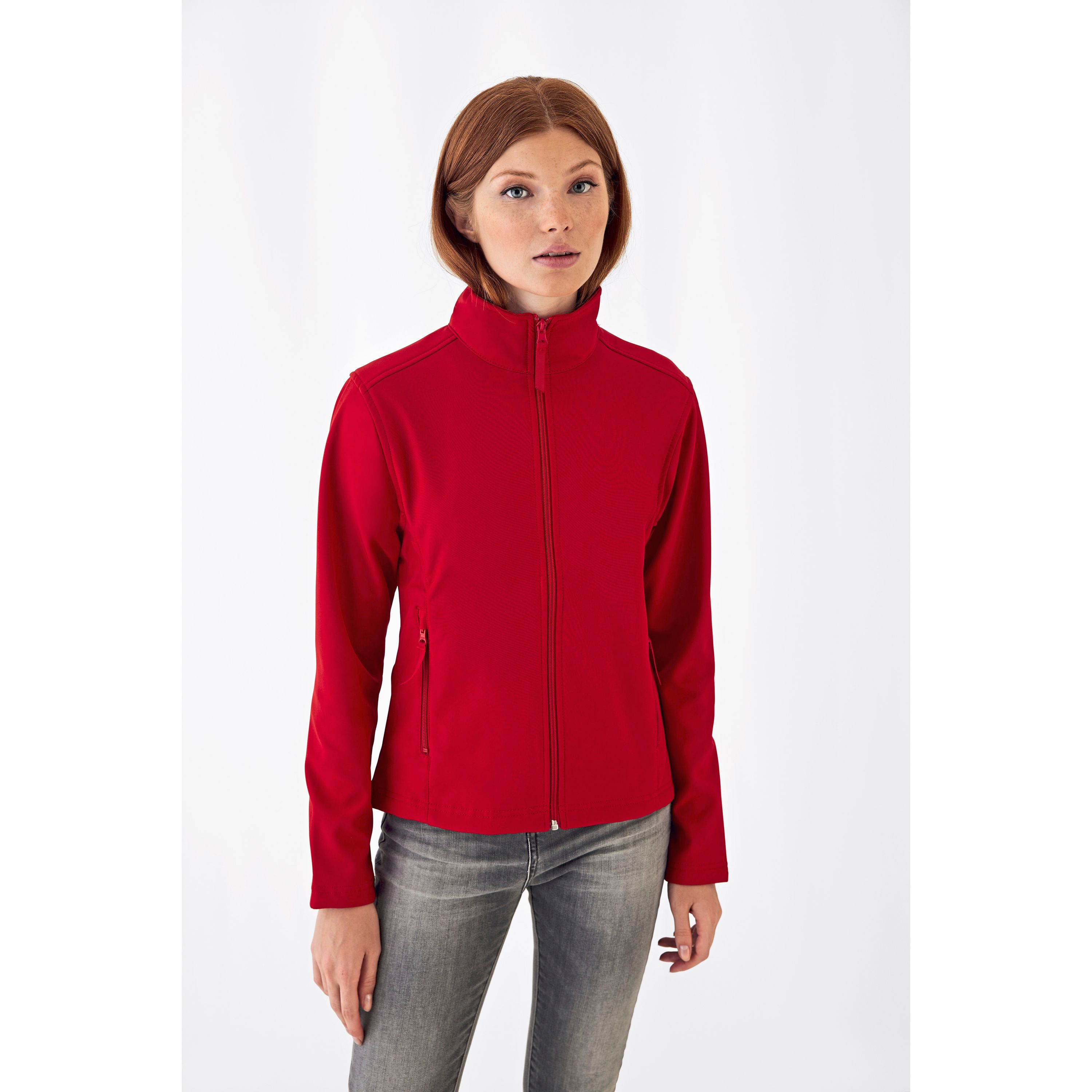 Women´s Jacket Softshell ID.701 - navy - neon green - XXL-478