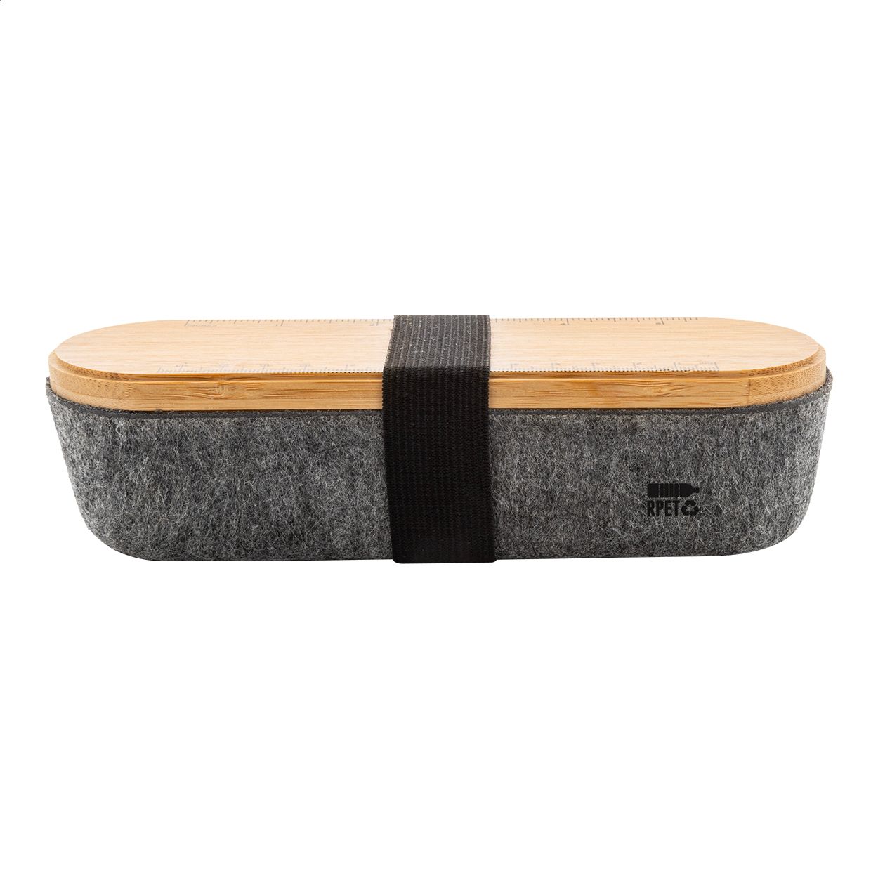 RPET Stifteetui Glaston - grau - natur-886