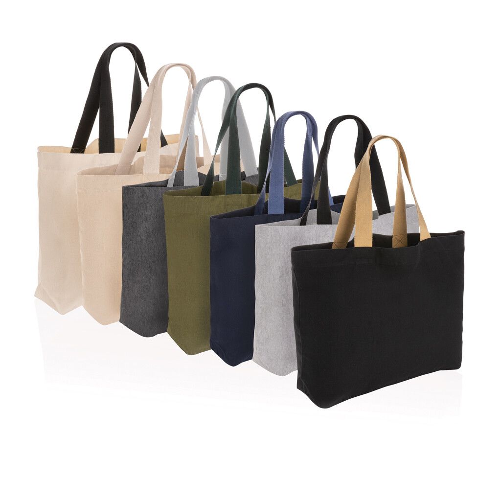 Impact Aware™ 240g/m² große Tasche aus rCanvas, ungefärbt - schwarz-222