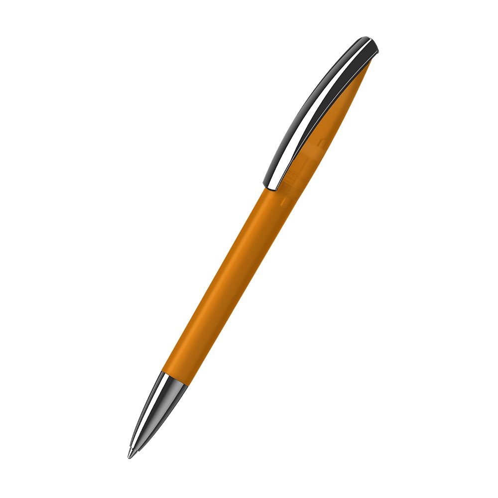 Drehkugelschreiber Arca softfrost MMn - softfrost orange-63