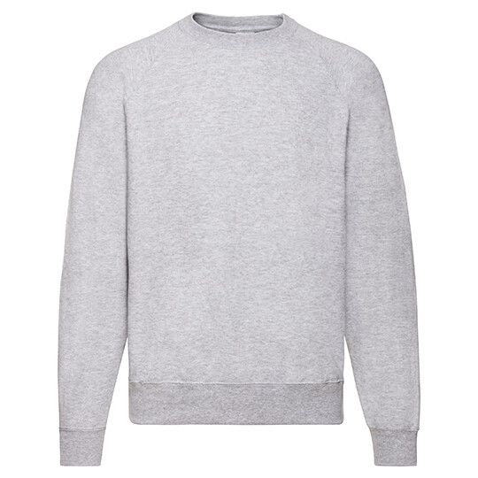Classic Raglan Sweat - heather grey-628