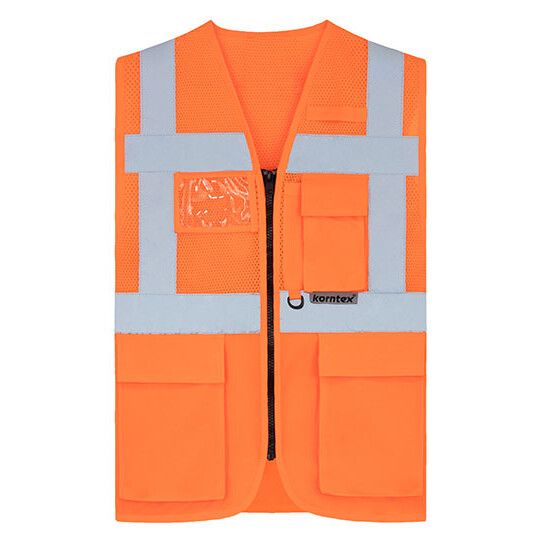 Multifunctional Hi-Vis Mesh-Vest Athens - signal orange-348