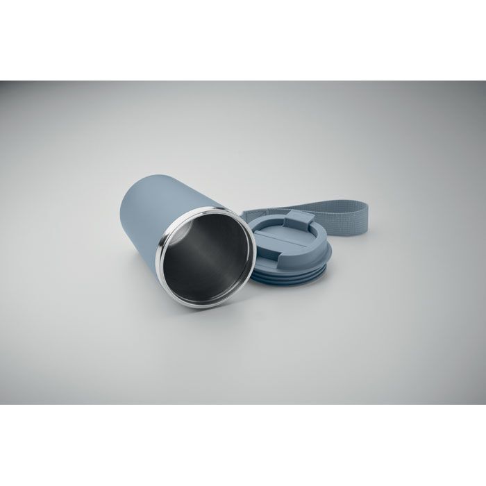 Doppelwandiger Trinkbecher 350 ml TOPAZ - petrol-805