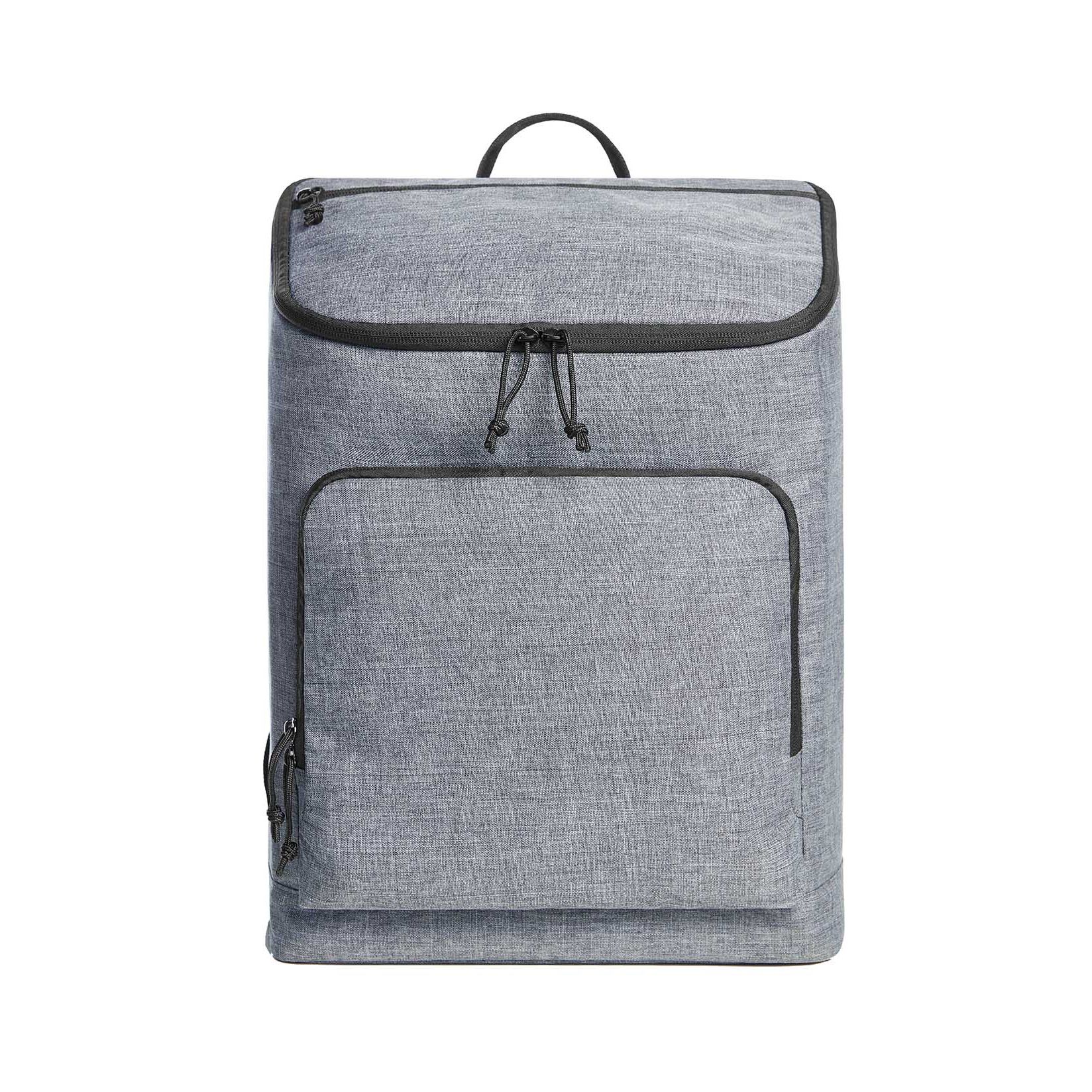 Kühl-Rucksack TREND - grau meliert-193