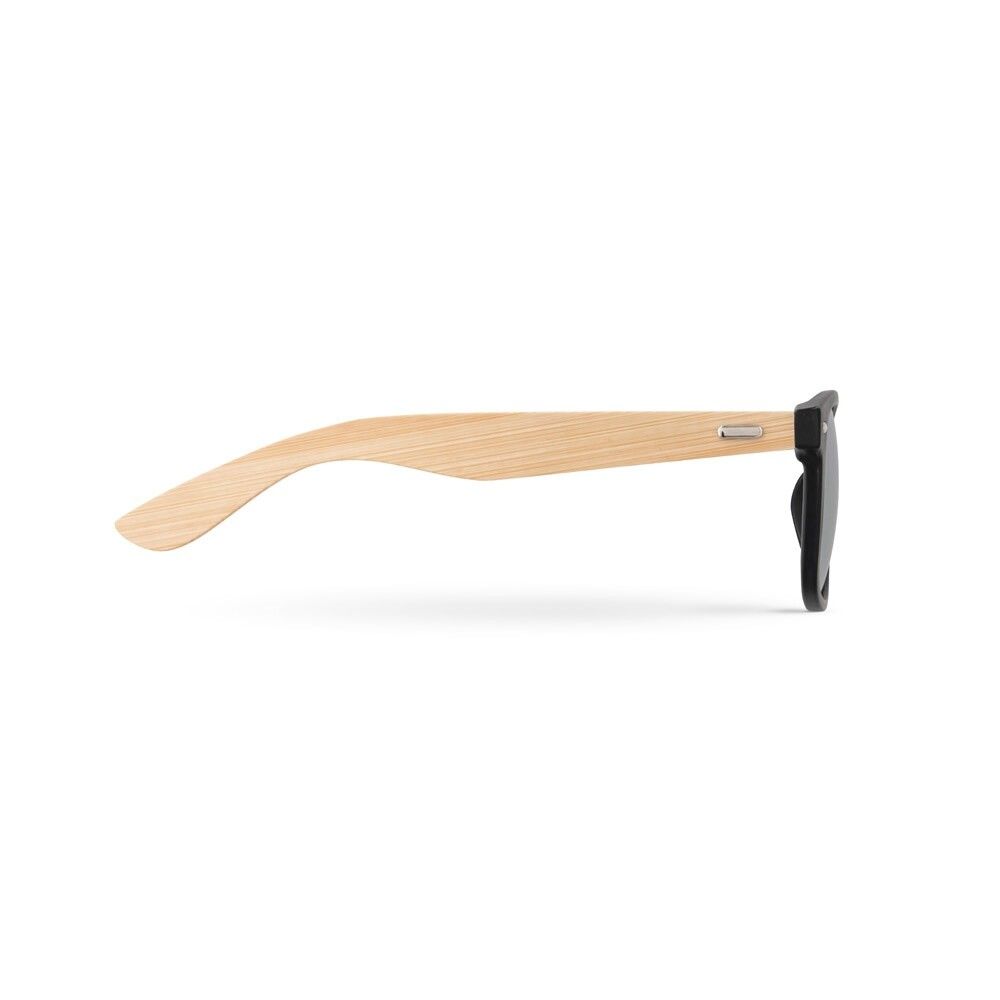 VARADERO Sonnenbrille aus PP und Bambus - schwarz-131
