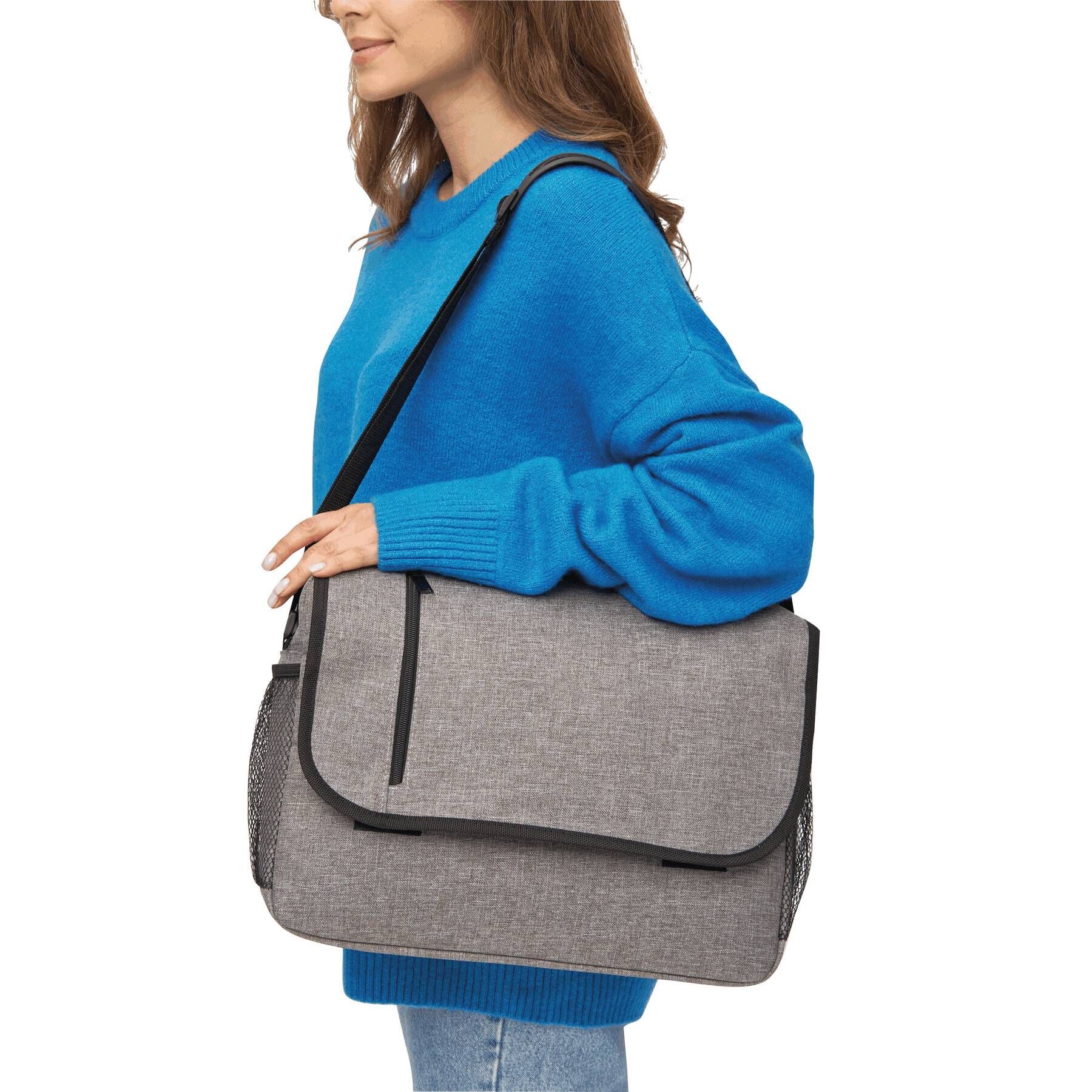 Umschlagtasche DONEGAL DOC - grau - schwarz-336