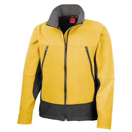 Activity Softshell Jacket - yellow - black-174