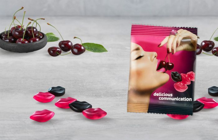 Vegane Fruchtgummitütchen individuell bedrucken