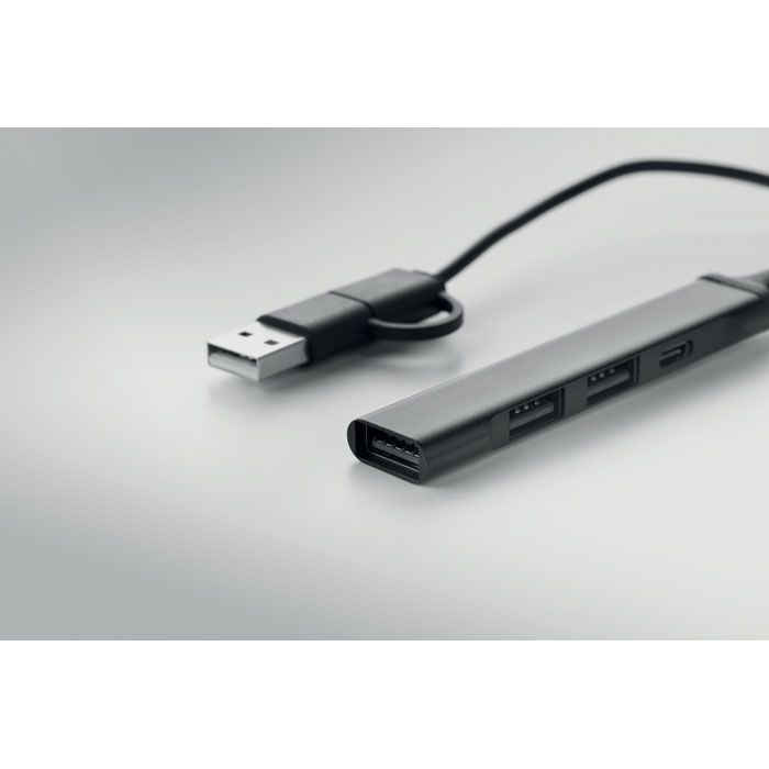 4 Port USB Hub CURRENT - schwarz-19