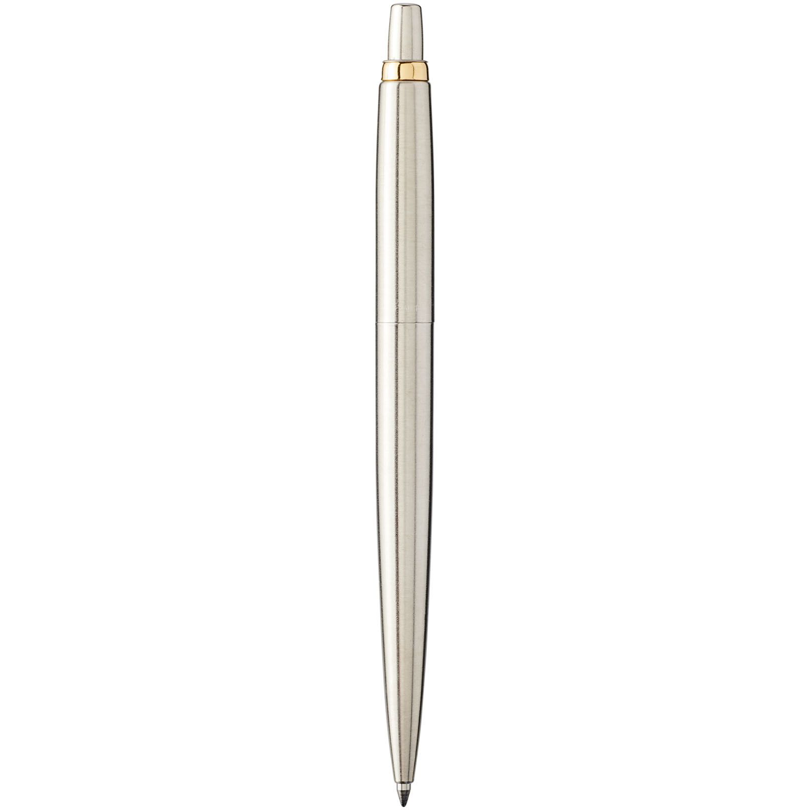 Parker Jotter Edelstahl Kugelschreiber (blaue Mine) - edelstahl grau-948
