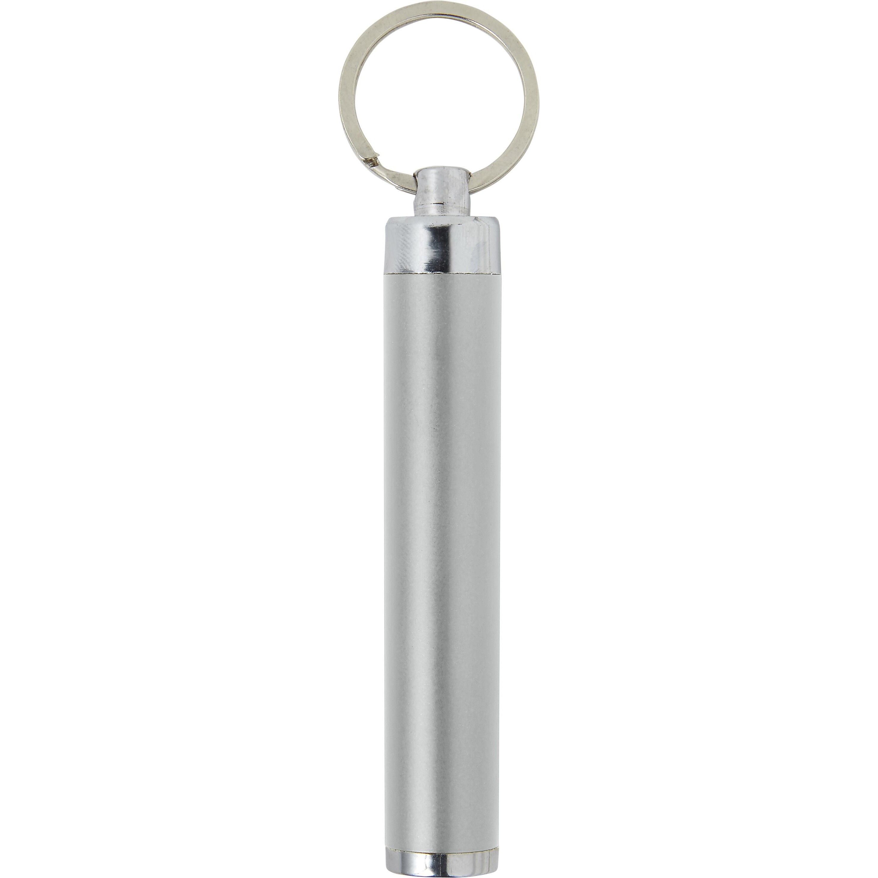 2-in1 LED-Taschenlampe aus ABS Zola - silber-457