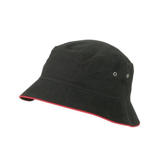 Fisherman Piping Hat - natural - navy-46