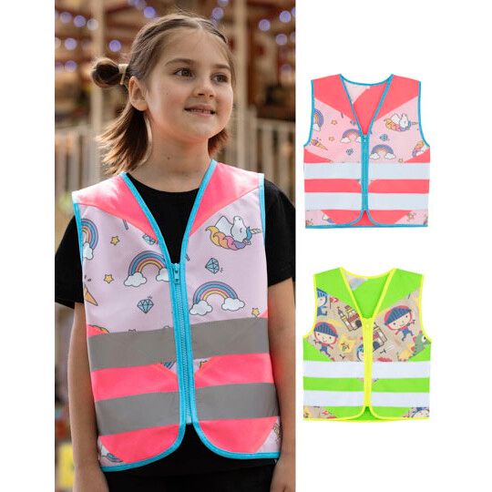 Children´s Safety Vest Action Fantasy CO² Neutral - unicorn-646
