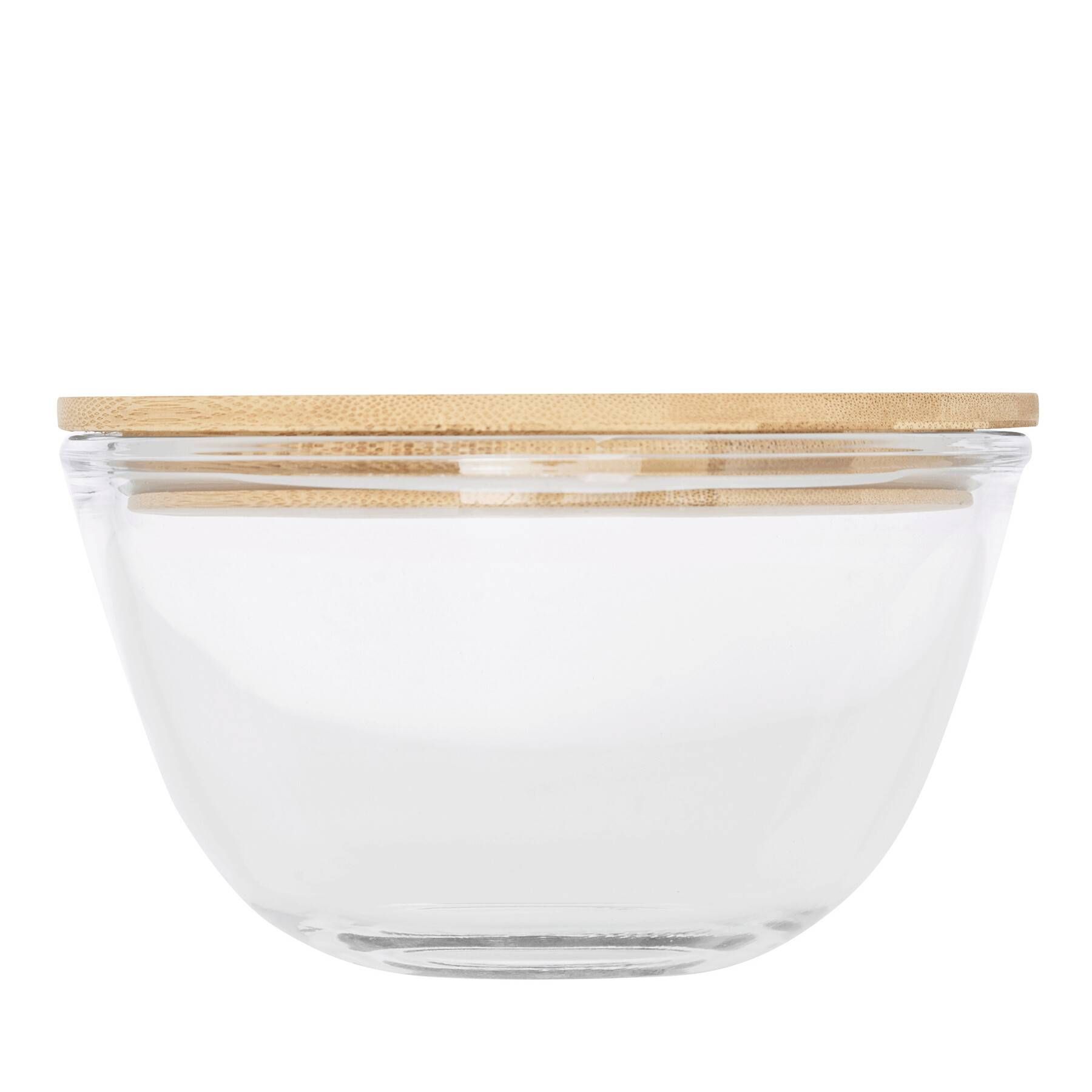 Glasschüssel FRESH LUNCH - braun - transparent-314