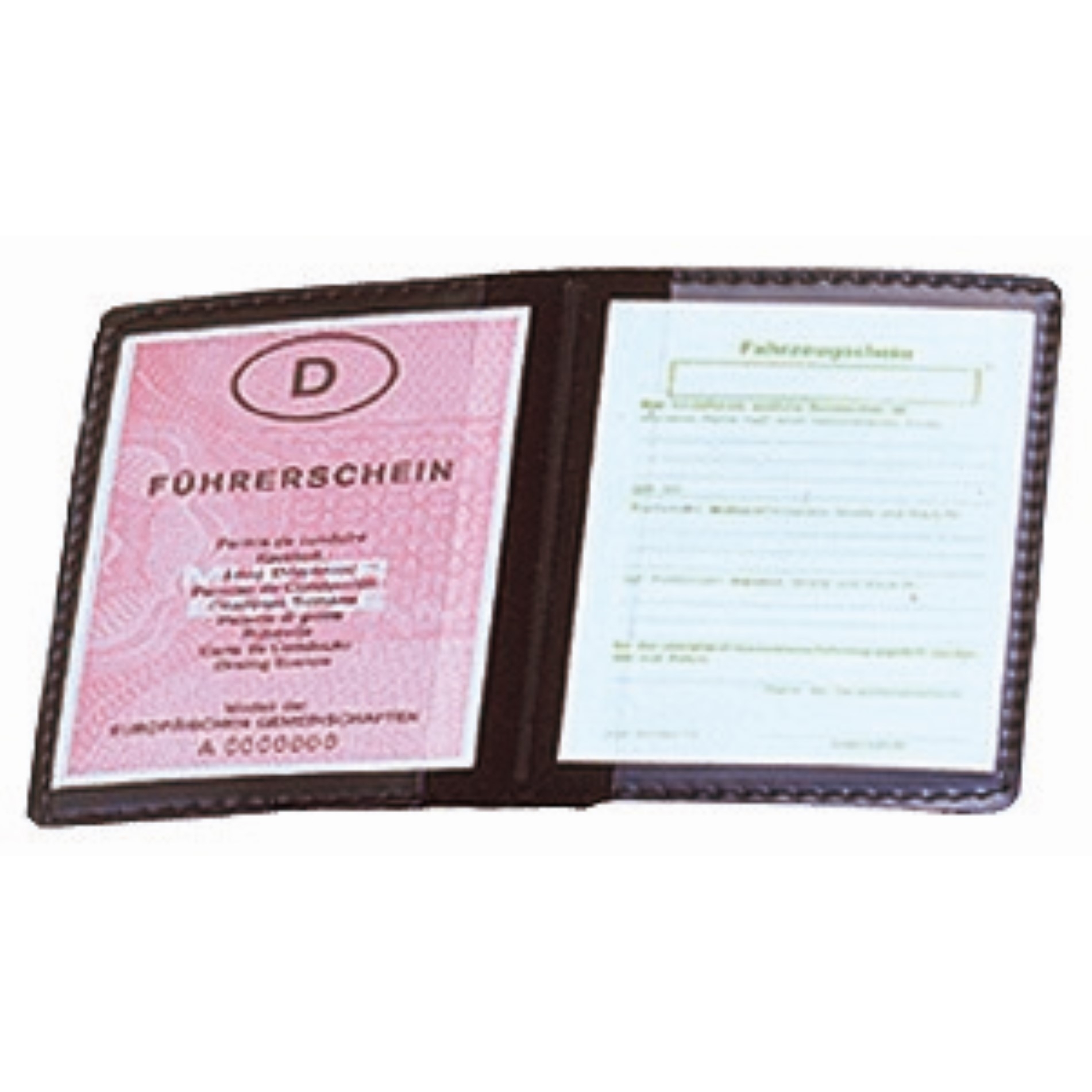 CreativDesign® Ausweistasche "Soft" - schwarz-173