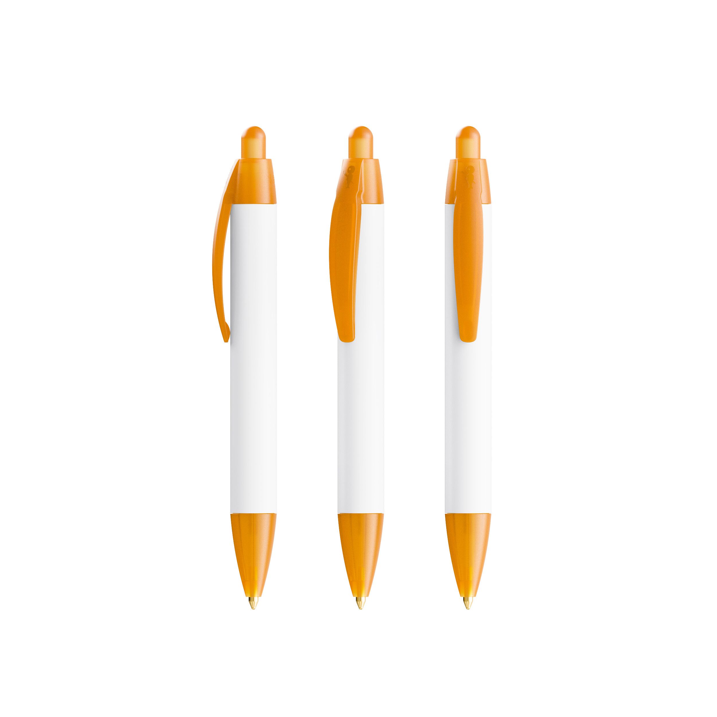 BIC® Wide Body Mini Digital Kugelschreiber, Mine blau - gefrostetes orange-774
