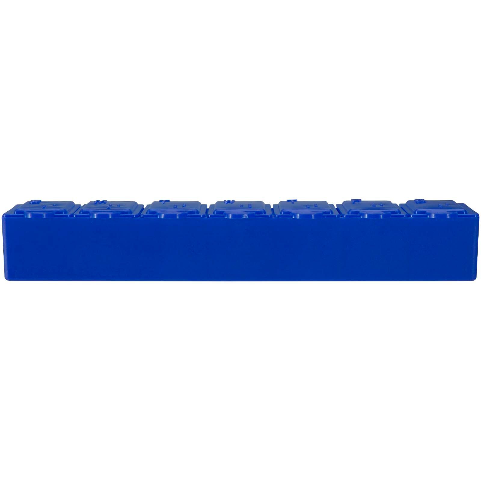 Dose 7 Tage Tabletten Box - blau-977