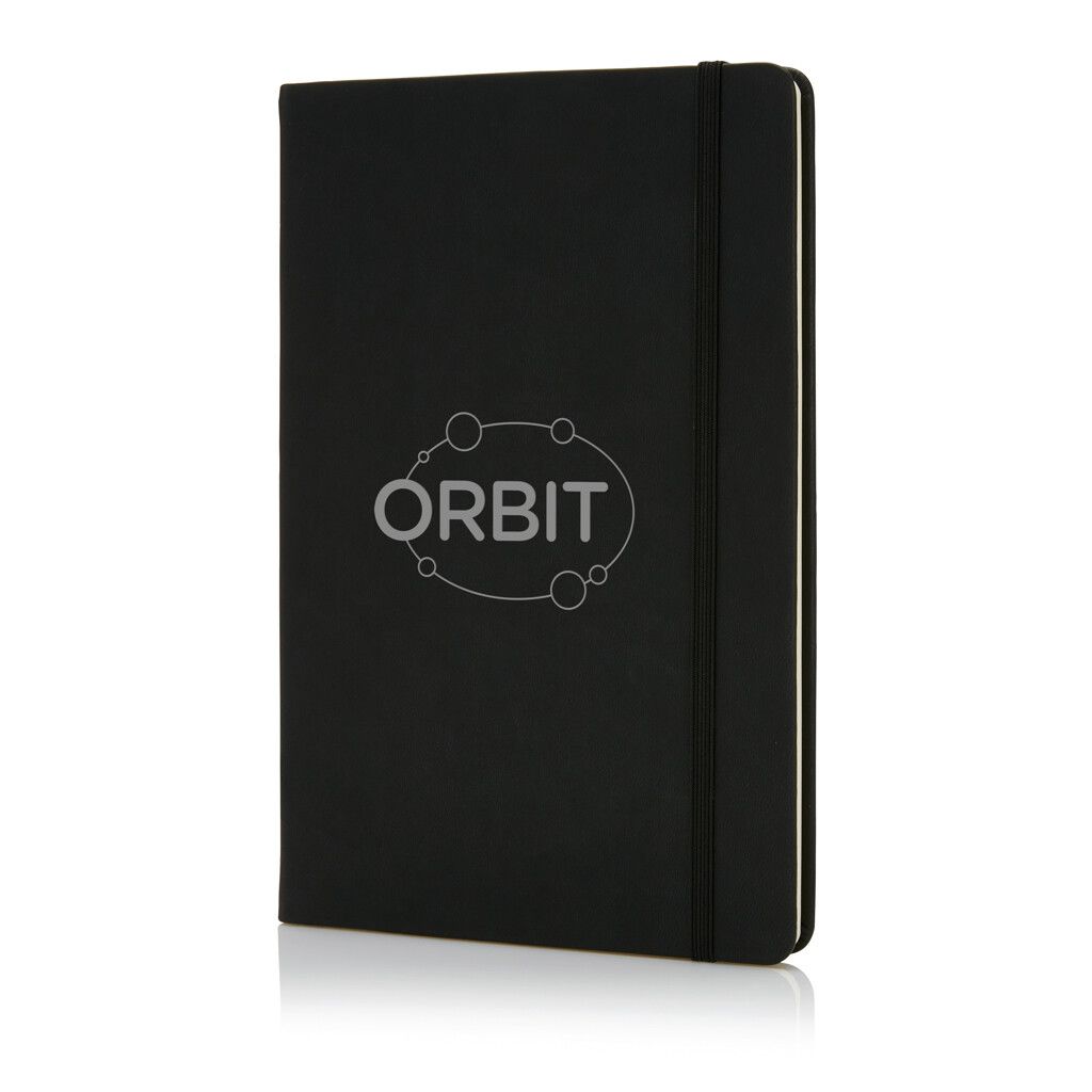 Deluxe Hardcover PU A5 Notizbuch - schwarz-727