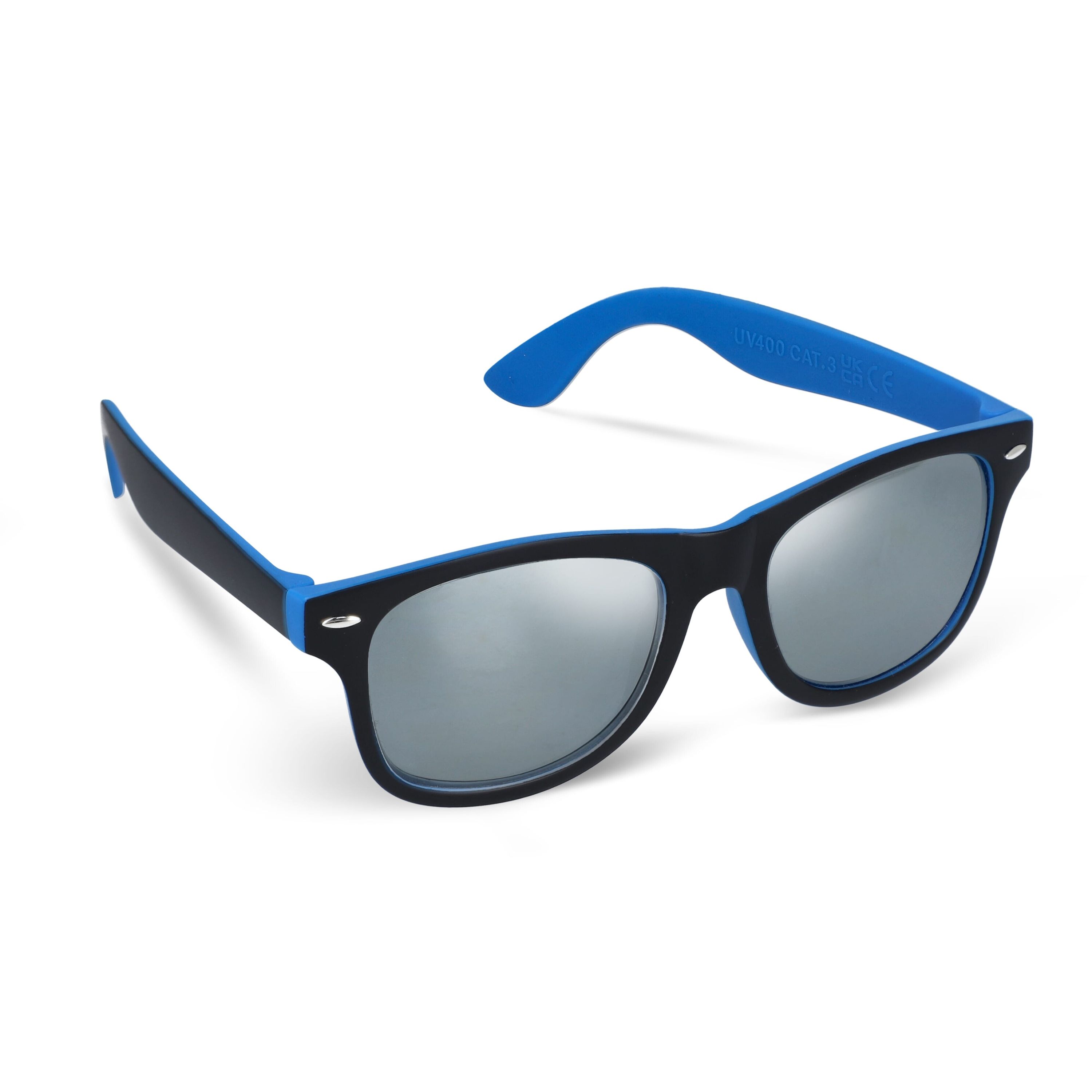 Sonnenbrille Tate Spiegel Glas UV400 - hellblau-497