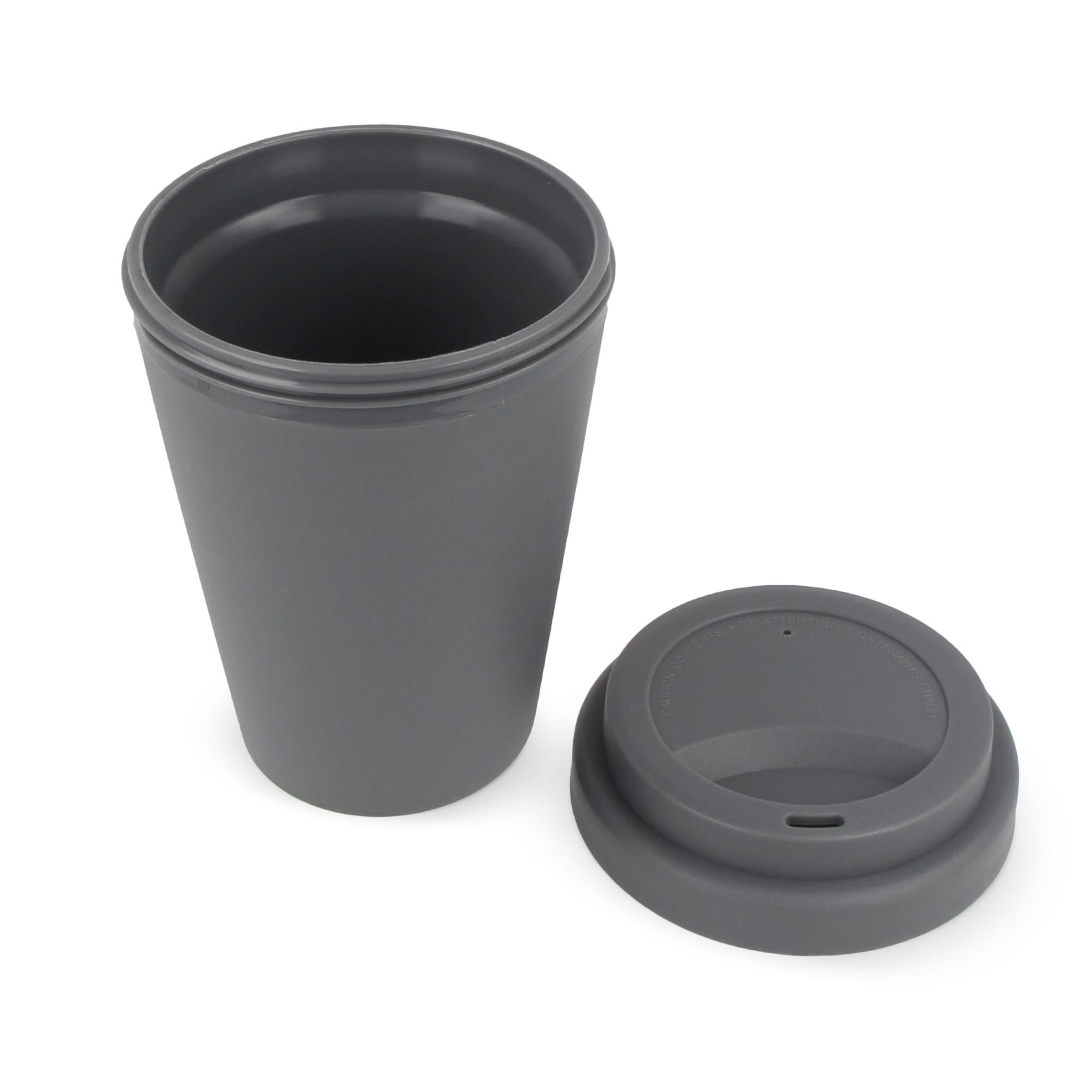RPP Kaffeebecher Unifarben 250ml - grau-306