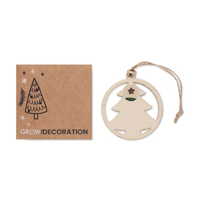 Weihnachtsschmuck Tanne ARSEED - holz-109