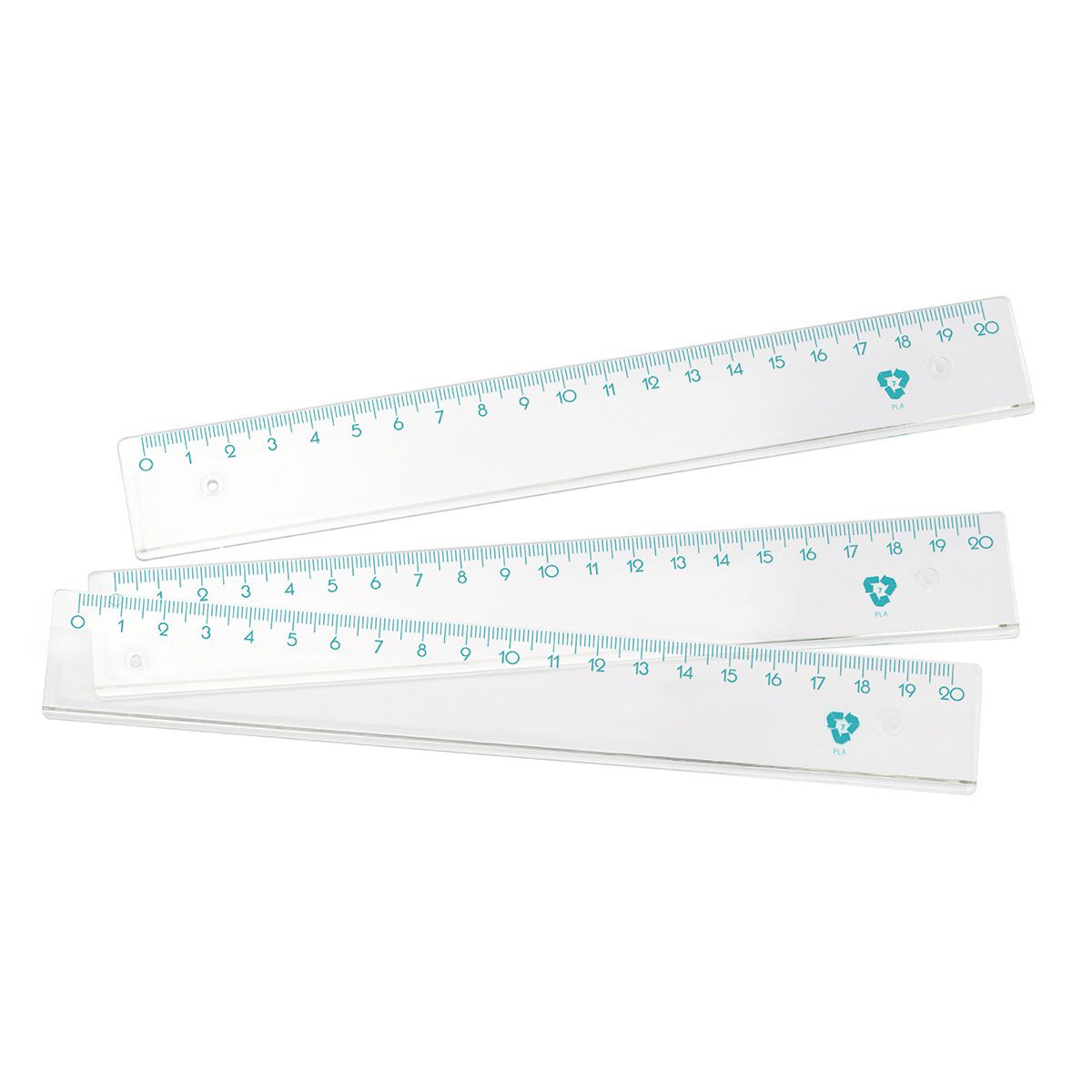 Lineal Bio 20 cm - glasklar-114