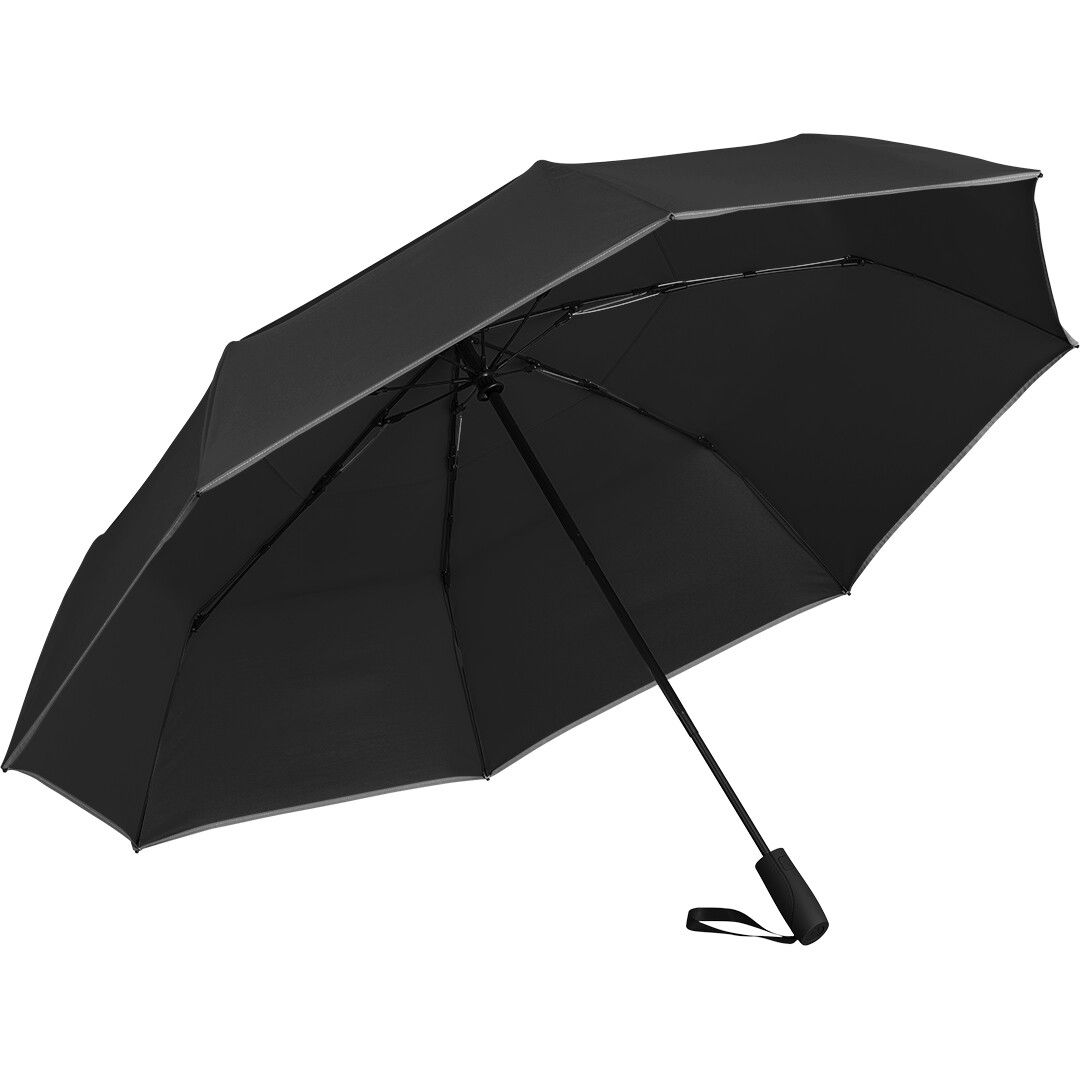 AOC-Gäste-Taschenschirm Jumbomagic® Windfighter® 2.0 mit waterSAVE® Bezug Ø123 cm - schwarz-342