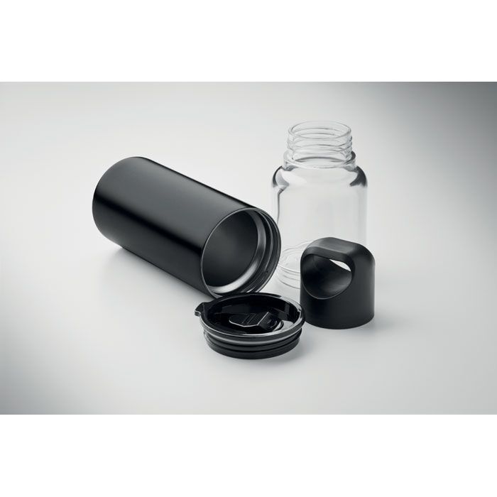 2in1 Flasche 610ml DUALUSE - schwarz-610