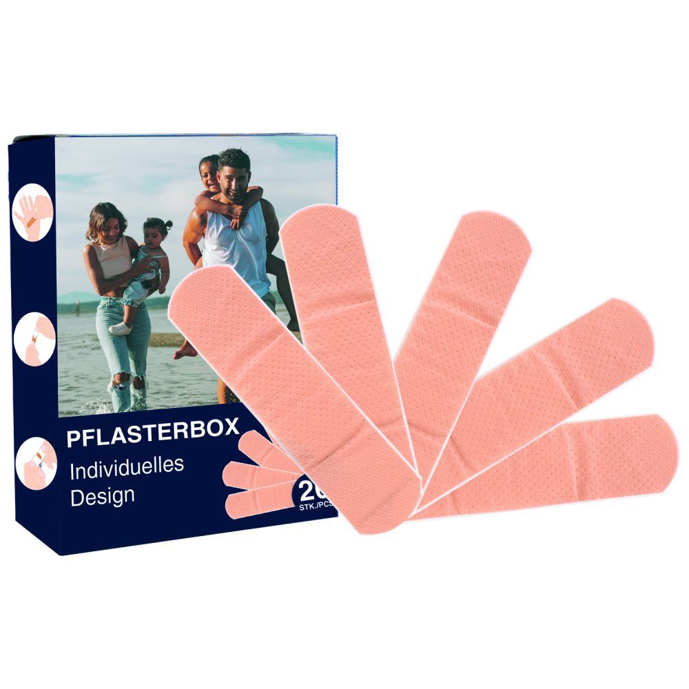 Pflasterschachtel mit 20 wasserabweisenden ACTIOMEDIC® Pflastern-318
