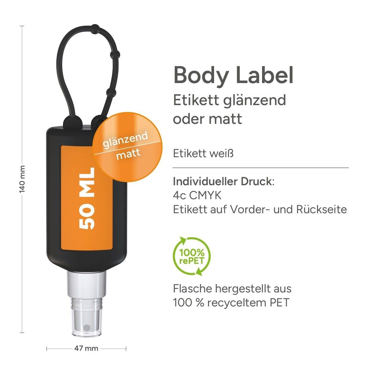 50 ml Bumper Kfz Cockpit-Reiniger Body Label-875