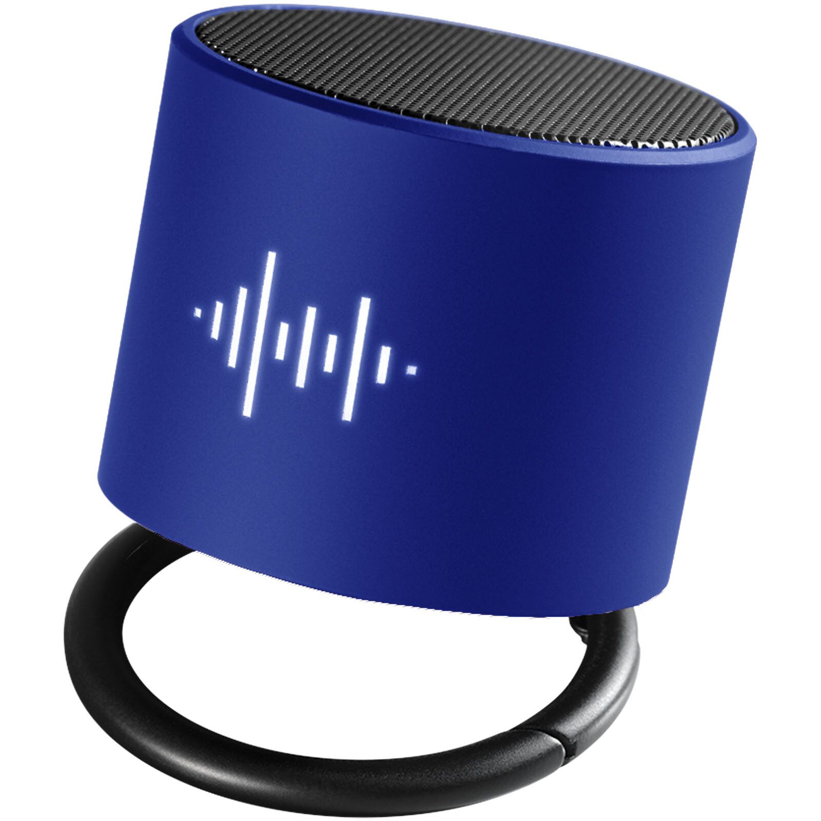 SCX.design S26 Lautsprecher Ring mit Leuchtlogo - reflexblau -  schwarz-457