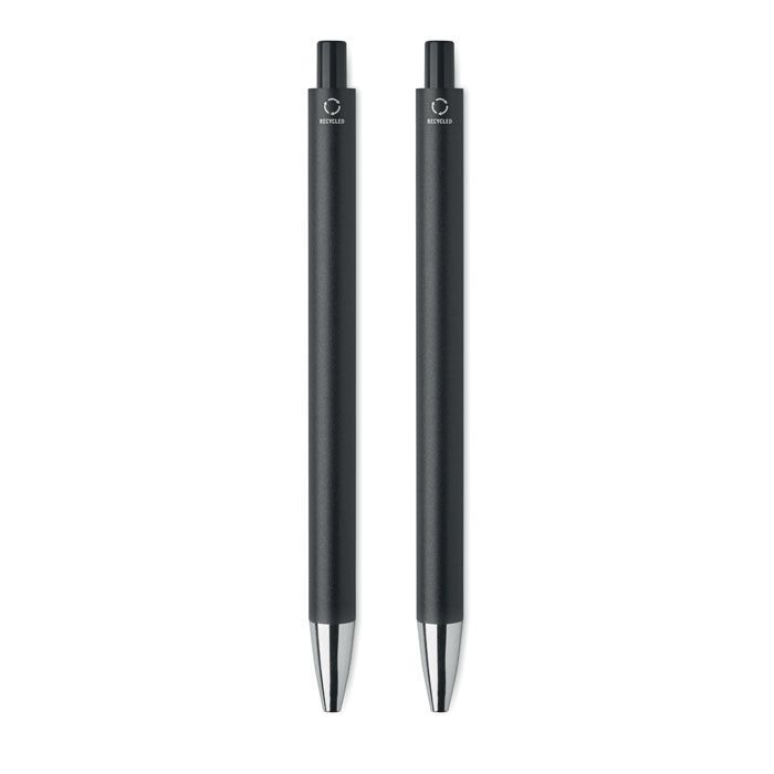 Schreibset recyceltes Alu ORWELL - schwarz-549
