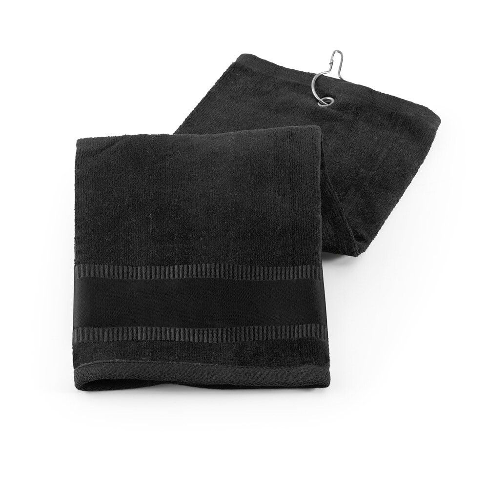 GOLFI Multifunktionelles Handtuch aus Baumwolle (430 g/m²) - schwarz-300