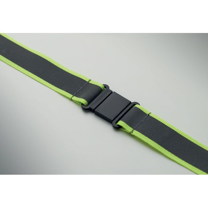 Reflektierendes RPET-Lanyard TOSEE - neon gelb-890