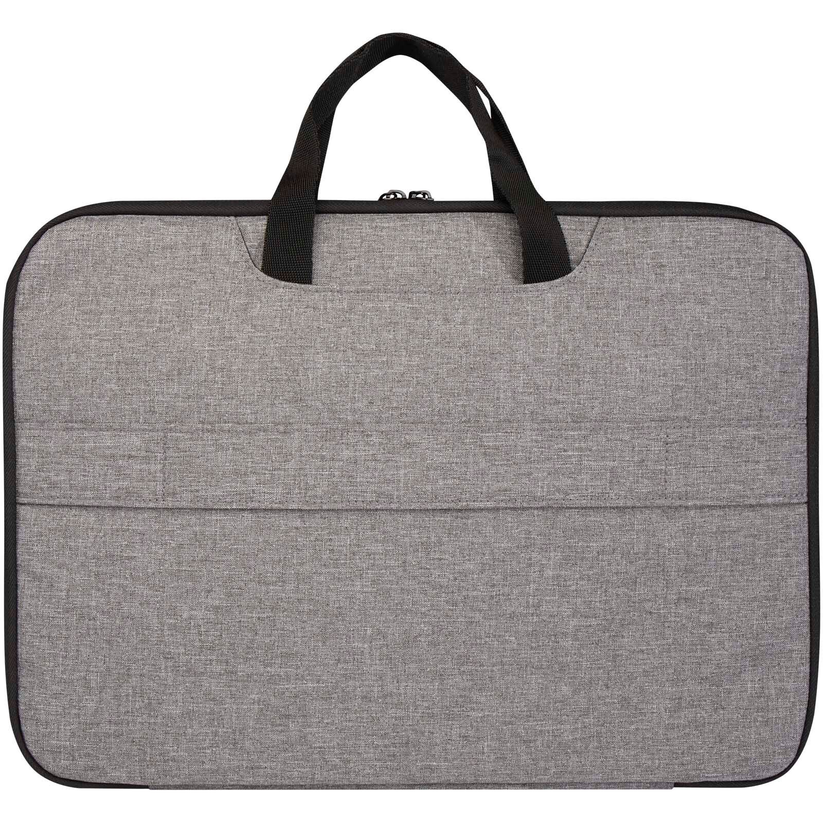 Libra 14” 2-in-1-Laptoptasche aus recyceltem GRS-Material 3 L - heather grau-969