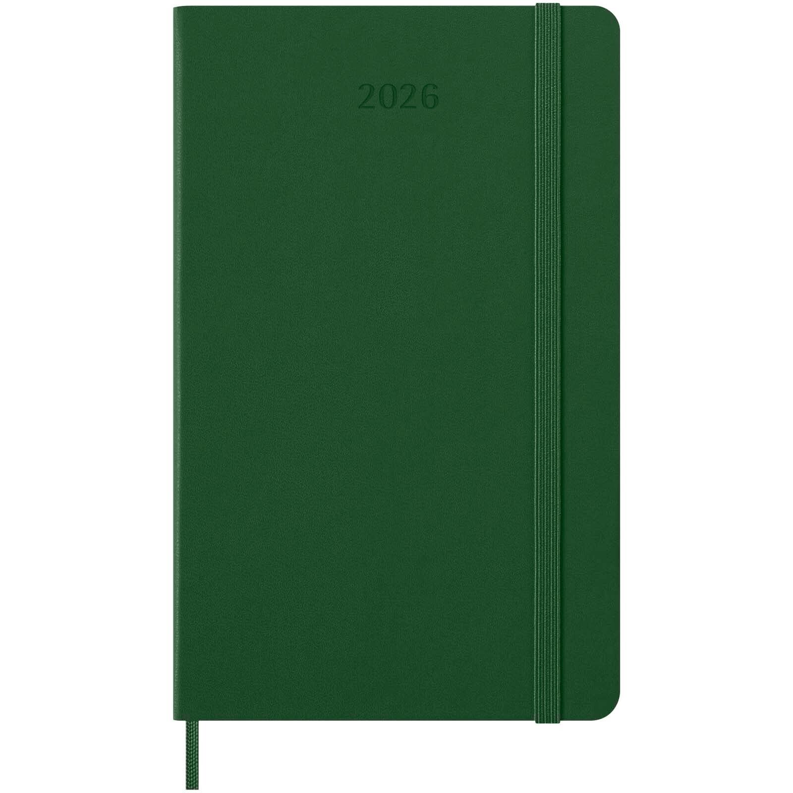 Moleskine Hardcover 12 Monate Tageskalender - myrtengrün-111