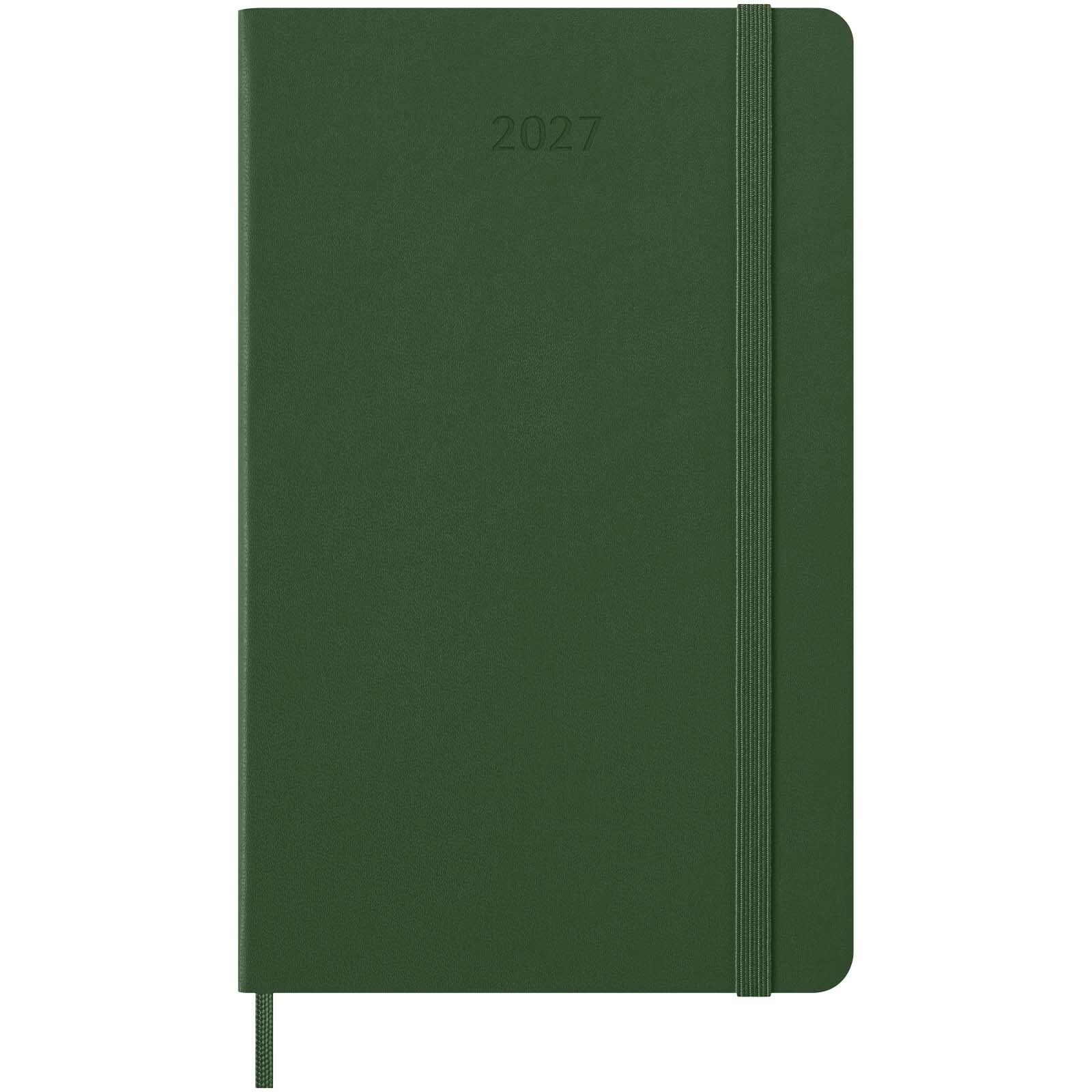 Moleskine Hardcover 12 Monate Tageskalender - myrtengrün-111