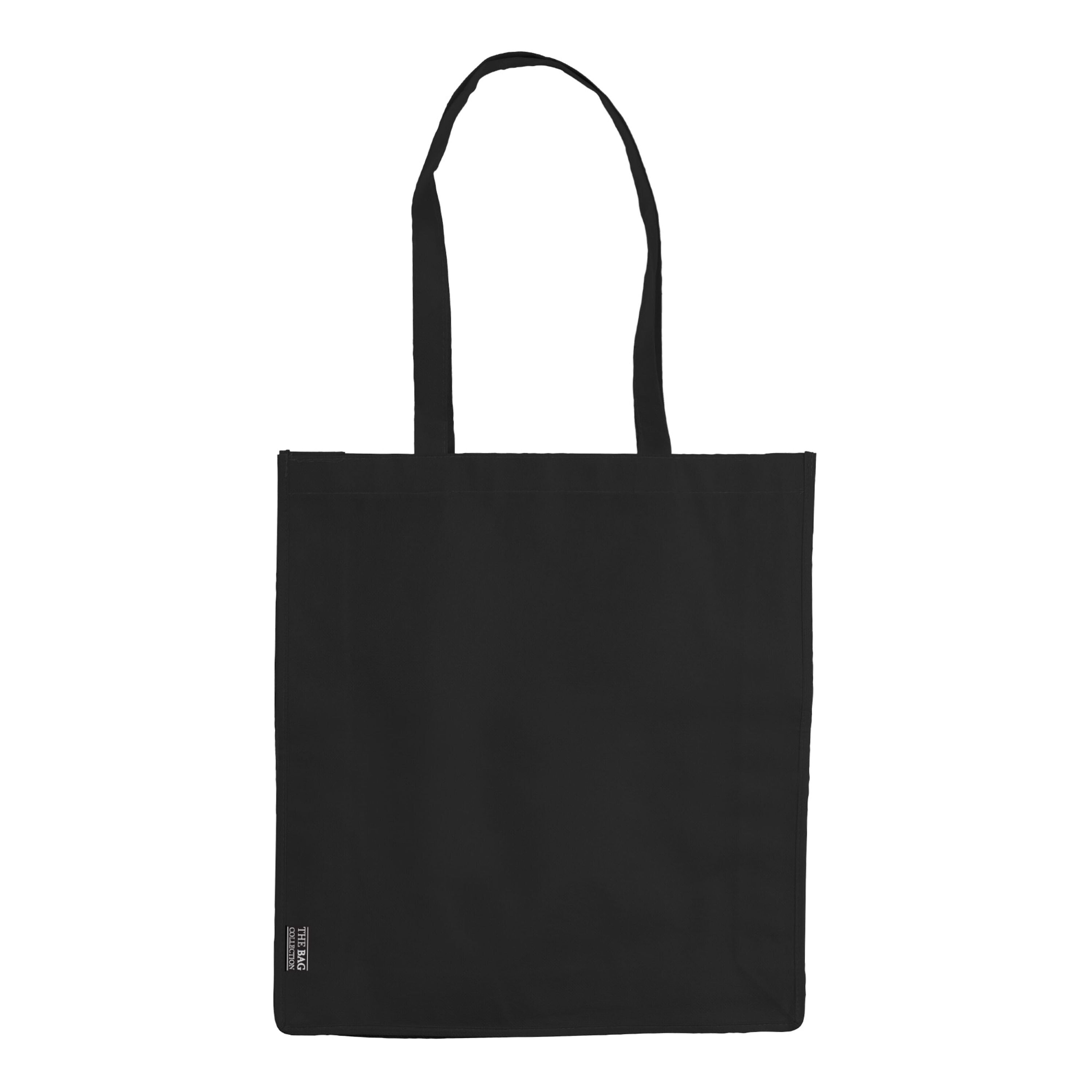 Tragetasche Non-Woven 75g/m² - schwarz-127