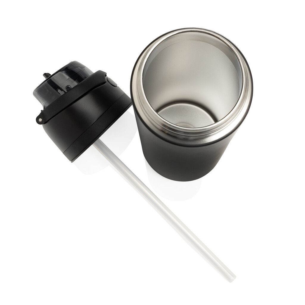 Omni Sip verschließbare Flasche aus RCS-reSteel, 720ml - schwarz-831
