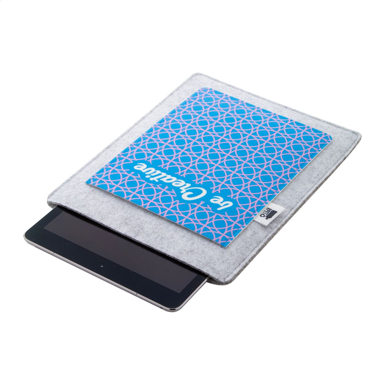 CreaFelt Tablet Individueller Tablethalter - weiß - grau-280
