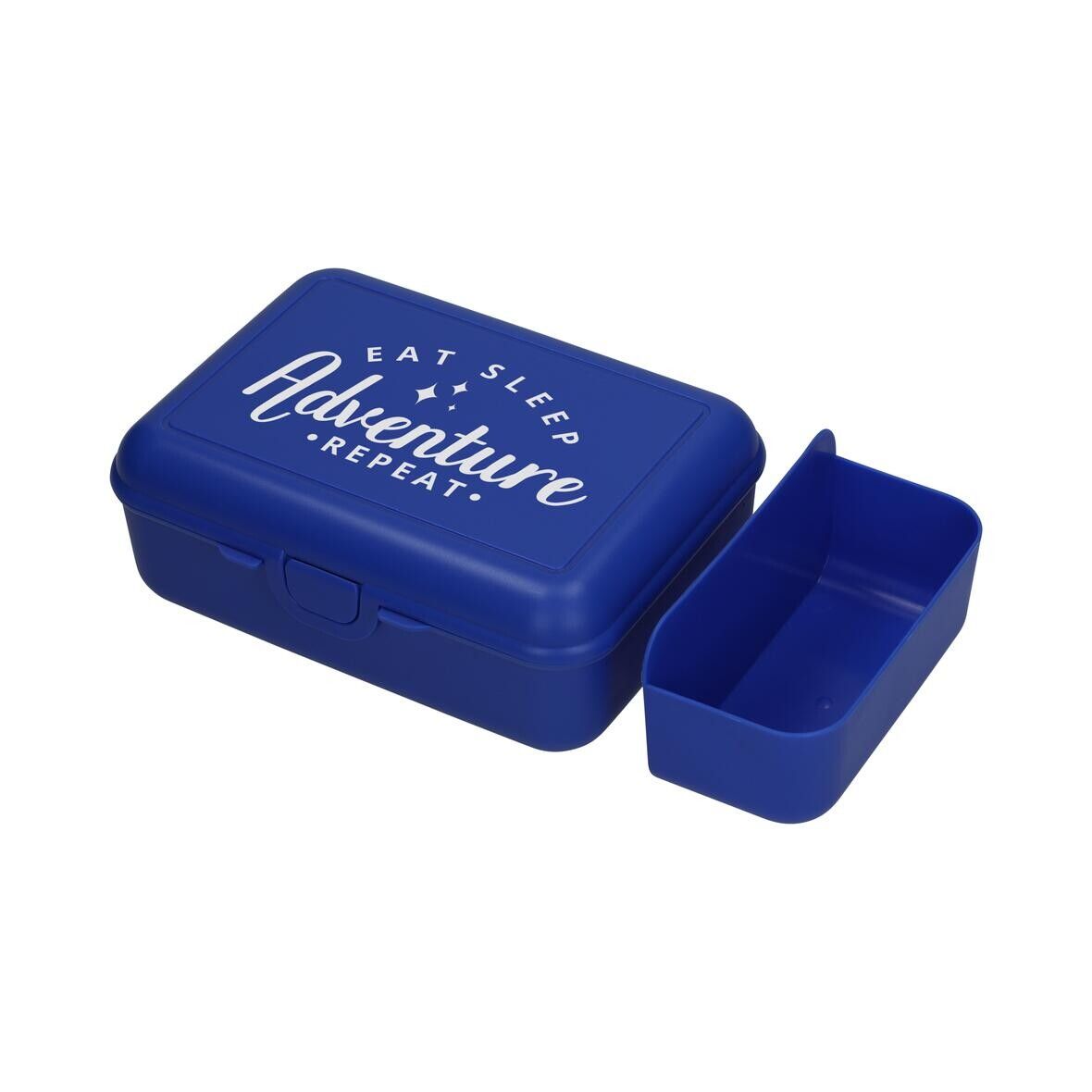 Vorratsdose School-Box deluxe, mit Trennschale - standard-rot-954