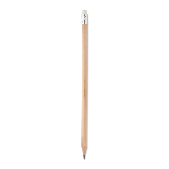 Bleistift mit Radiergummi STOMP SHARP - holz-860
