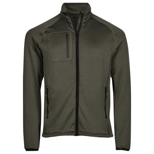 Stretch Fleece Jacket - deep green-760
